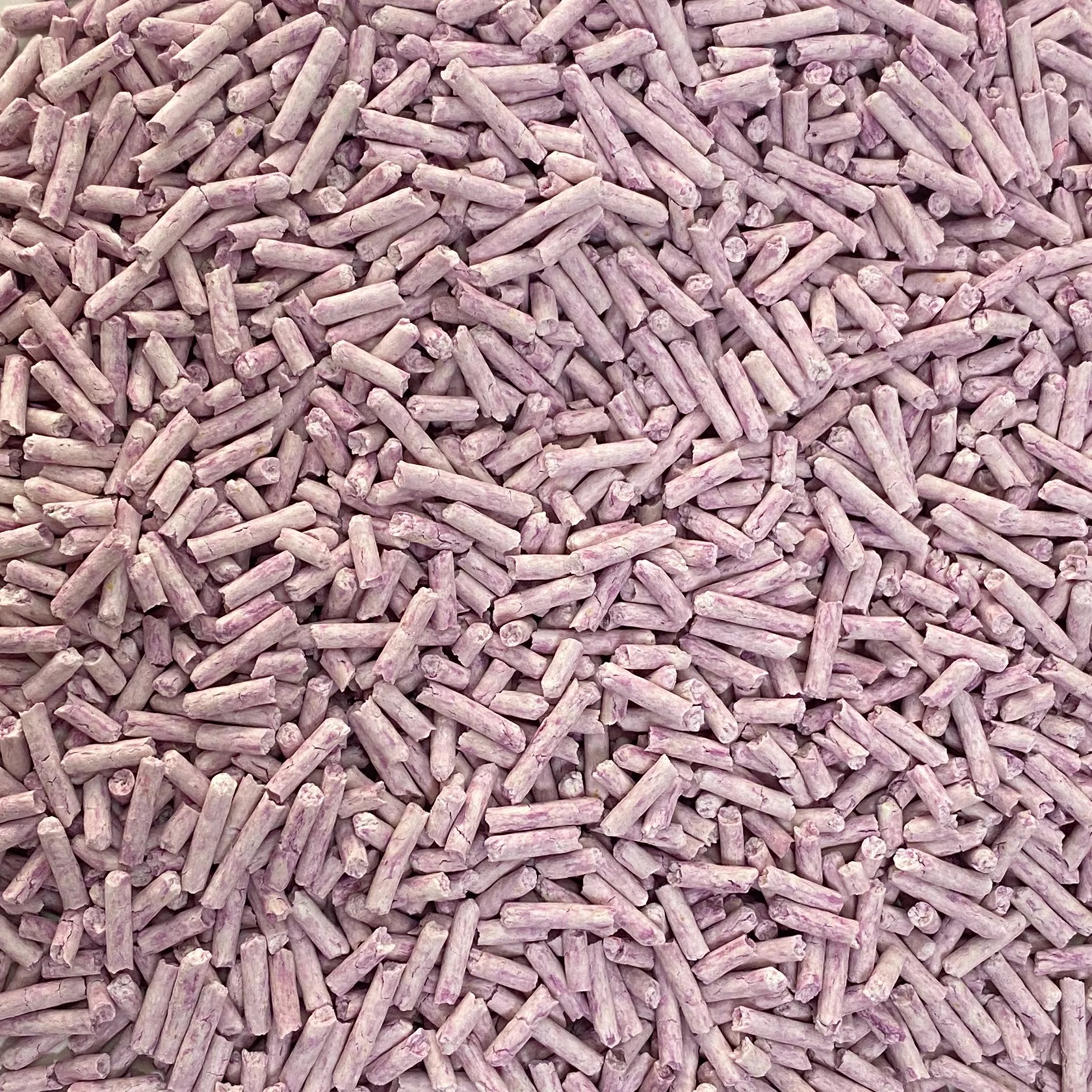Customisierter Lavendel -Tofu -Katzenstreu mit aktiviertem Kohlenstoff